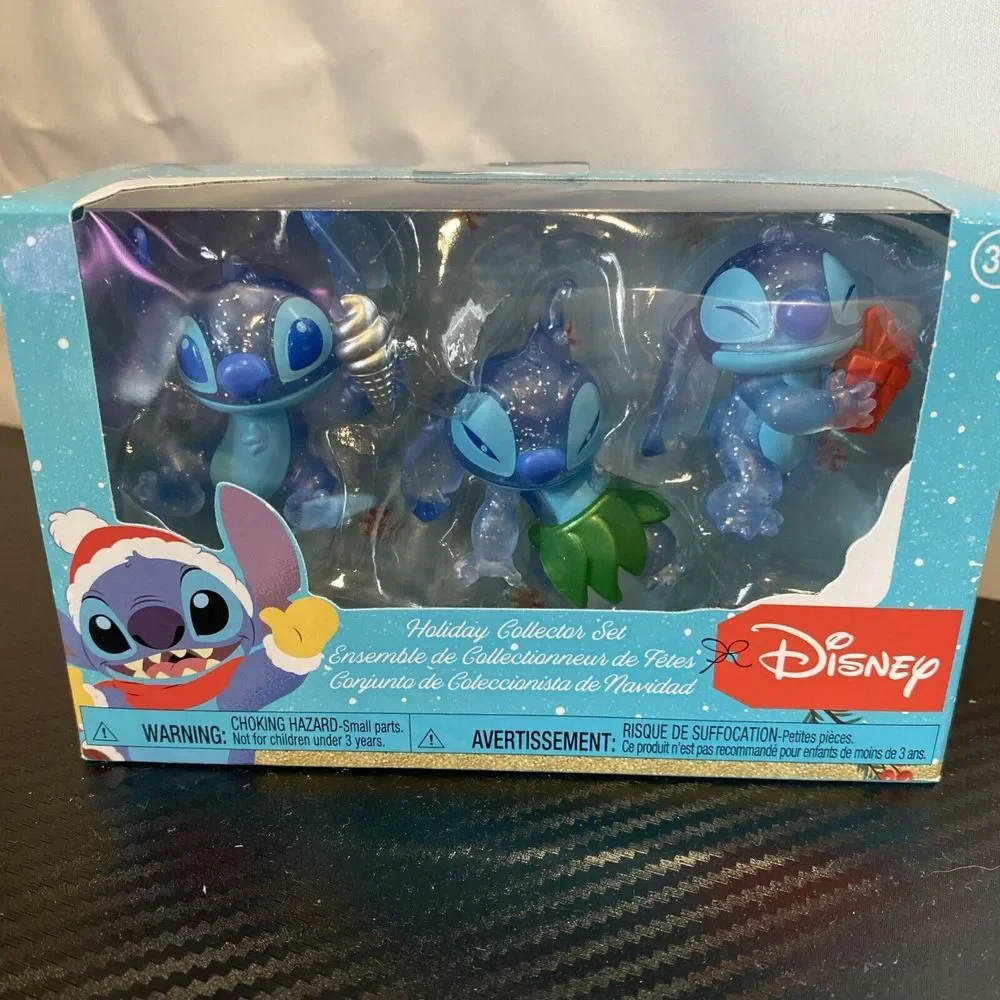 Disney Stitch Holidays Collector Set BLUE LIMITED-EDITION (2